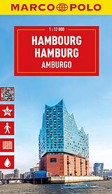 gefaltete (Land)Karte MARCO POLO Cityplan Hamburg 1:12.000 von Marco Polo Verlag