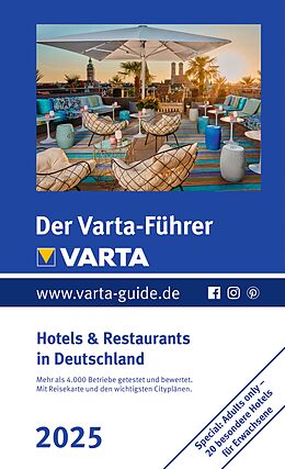 Kartonierter Einband Der Varta-Führer 2025 Hotels &amp; Restaurants in Deutschland von 