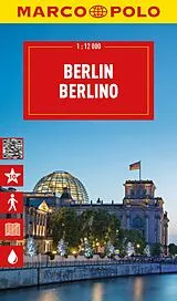 gefaltete (Land)Karte MARCO POLO Cityplan Berlin 1:12.000 von Marco Polo Verlag