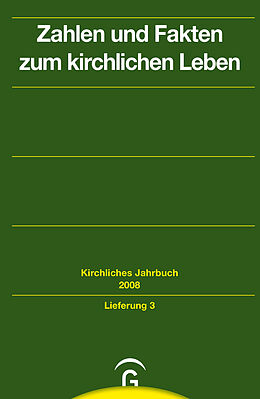 Kartonierter Einband Kirchliches Jahrbuch für die Evangelische Kirche in Deutschland / Zahlen und Fakten zum kirchlichen Leben von 