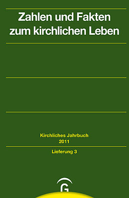 Kartonierter Einband Kirchliches Jahrbuch für die Evangelische Kirche in Deutschland / Zahlen und Fakten zum kirchlichen Leben von 