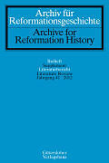 Fester Einband Archiv für Reformationsgeschichte - Literaturbericht von 