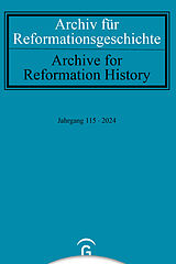 Kartonierter Einband Archiv für Reformationsgeschichte  Aufsatzband von 