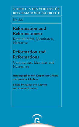 Kartonierter Einband Reformation und Reformationen / Reformation and Reformations von 