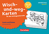 Textkarten / Symbolkarten Wisch-und-weg-Karten für den Anfangsunterricht - Deutsch von Nathalie Bláha