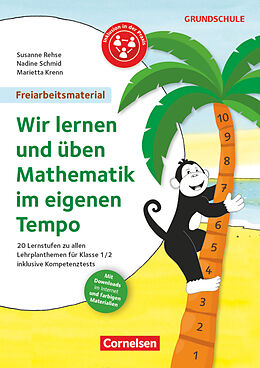 Loseblatt Freiarbeitsmaterial für die Grundschule - Mathematik - Klasse 1/2 von Marietta Krenn, Nadine Schmid, Susanne Rehse