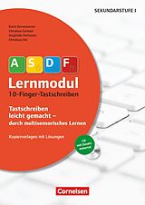 Kartonierter Einband ASDF-Lernmodul - Tastschreiben leicht gemacht - durch multisensorisches Lernen von Christian Gerhart, Karin Bornewasser, Sieglinde Hofmann