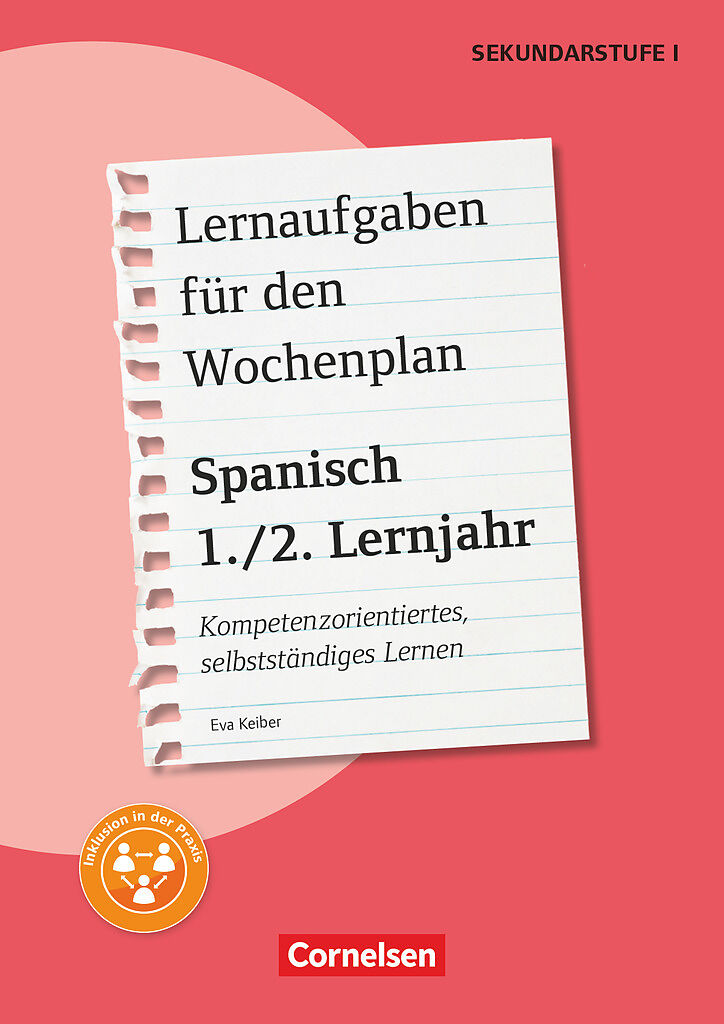 Spanisch 1. Lernjahr Arbeitsblätter Pdf Lernaufgaben für den Wochenplan. Spanisch 1./2. Lernjahr - Eva Keiber