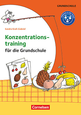 Geheftet Konzentrationstraining für die Grundschule - Klasse 1-4 von Sandra Kroll-Gabriel