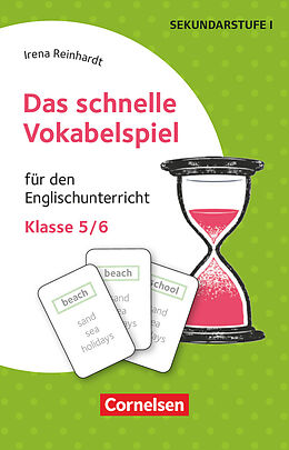 Cartes de texte/symboles Das schnelle Vokabelspiel - Englisch - Klasse 5/6 de Irena Reinhardt