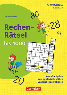 Geheftet Rätseln und Üben in der Grundschule - Mathematik - Klasse 3/4 von Bernd Wehren