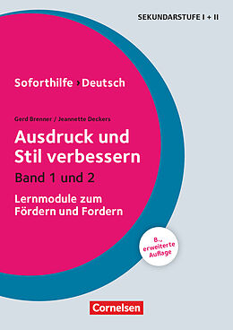 Kartonierter Einband Soforthilfe - Deutsch von Gerd Brenner, Jeannette Deckers