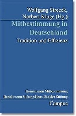 Paperback Mitbestimmung in Deutschland von 