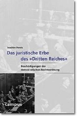 Paperback Das juristische Erbe des »Dritten Reiches« von Joachim Perels