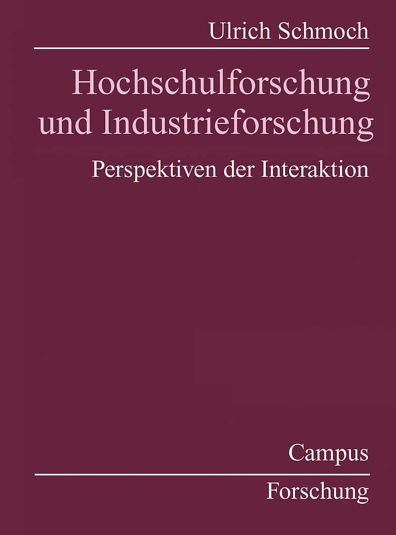 Hochschulforschung und Industrieforschung