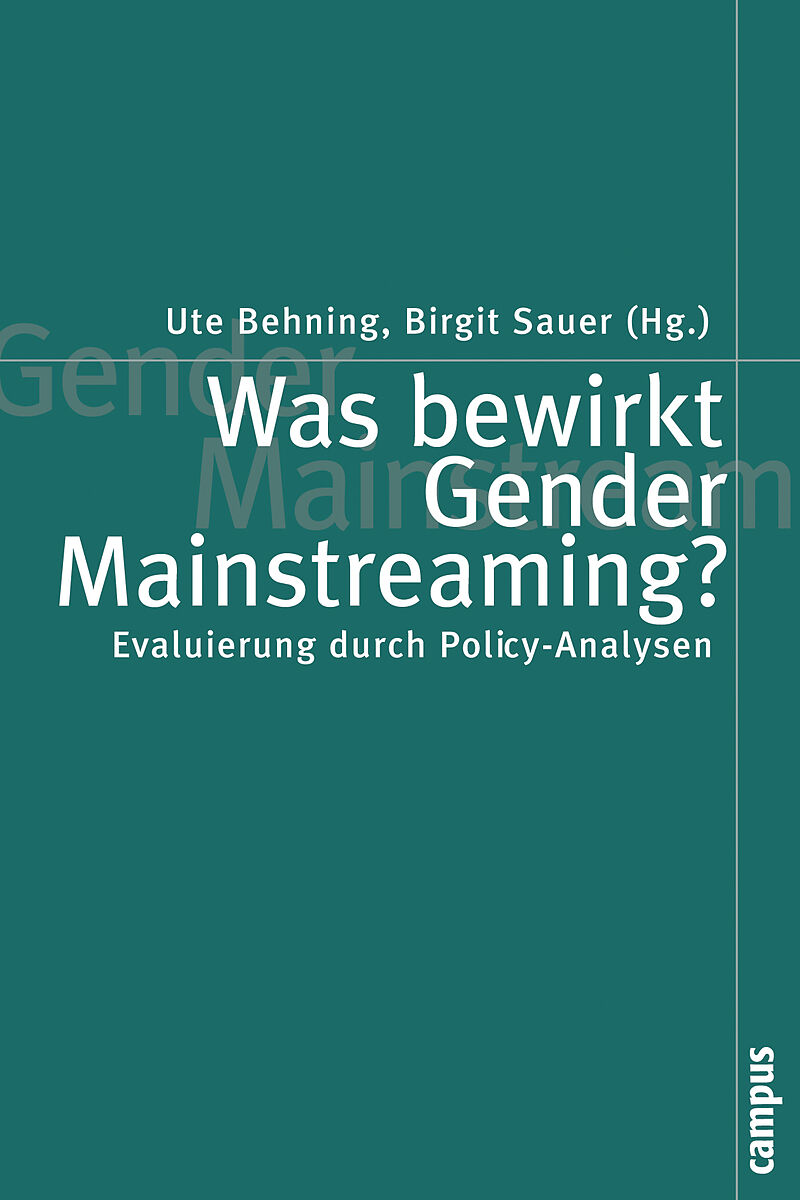 Was bewirkt Gender Mainstreaming?