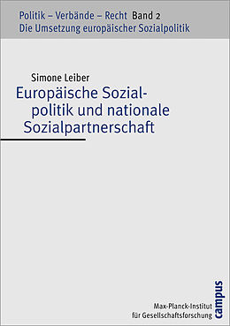 Paperback Europäische Sozialpolitik und nationale Sozialpartnerschaft von Simone Leiber