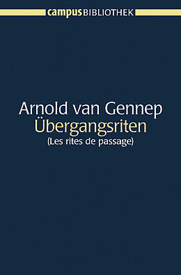 Kartonierter Einband Übergangsriten von Arnold van Gennep