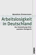 Paperback Arbeitslosigkeit in Deutschland von Bénédicte Zimmermann