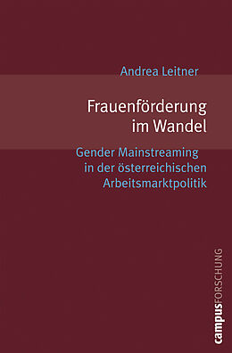 Paperback Frauenförderung im Wandel von Andrea Leitner