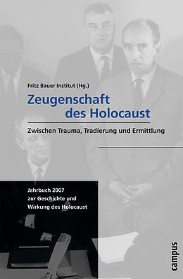 Paperback Zeugenschaft des Holocaust von 