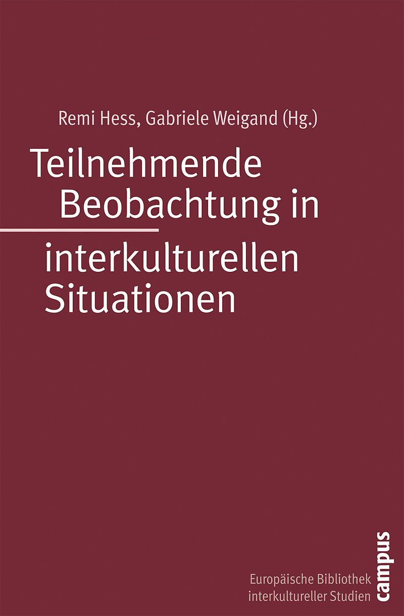 Teilnehmende Beobachtung in interkulturellen Situationen