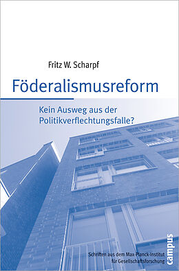 Paperback Föderalismusreform von Fritz W. Scharpf