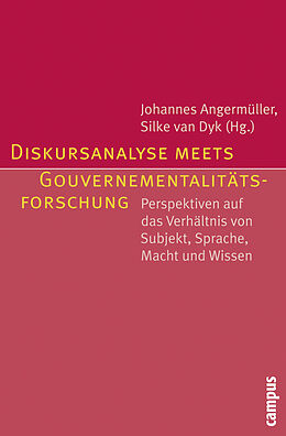 Paperback Diskursanalyse meets Gouvernementalitätsforschung von 