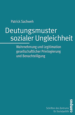 Paperback Deutungsmuster sozialer Ungleichheit von Patrick Sachweh