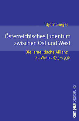 Paperback Österreichisches Judentum zwischen Ost und West von Björn Siegel