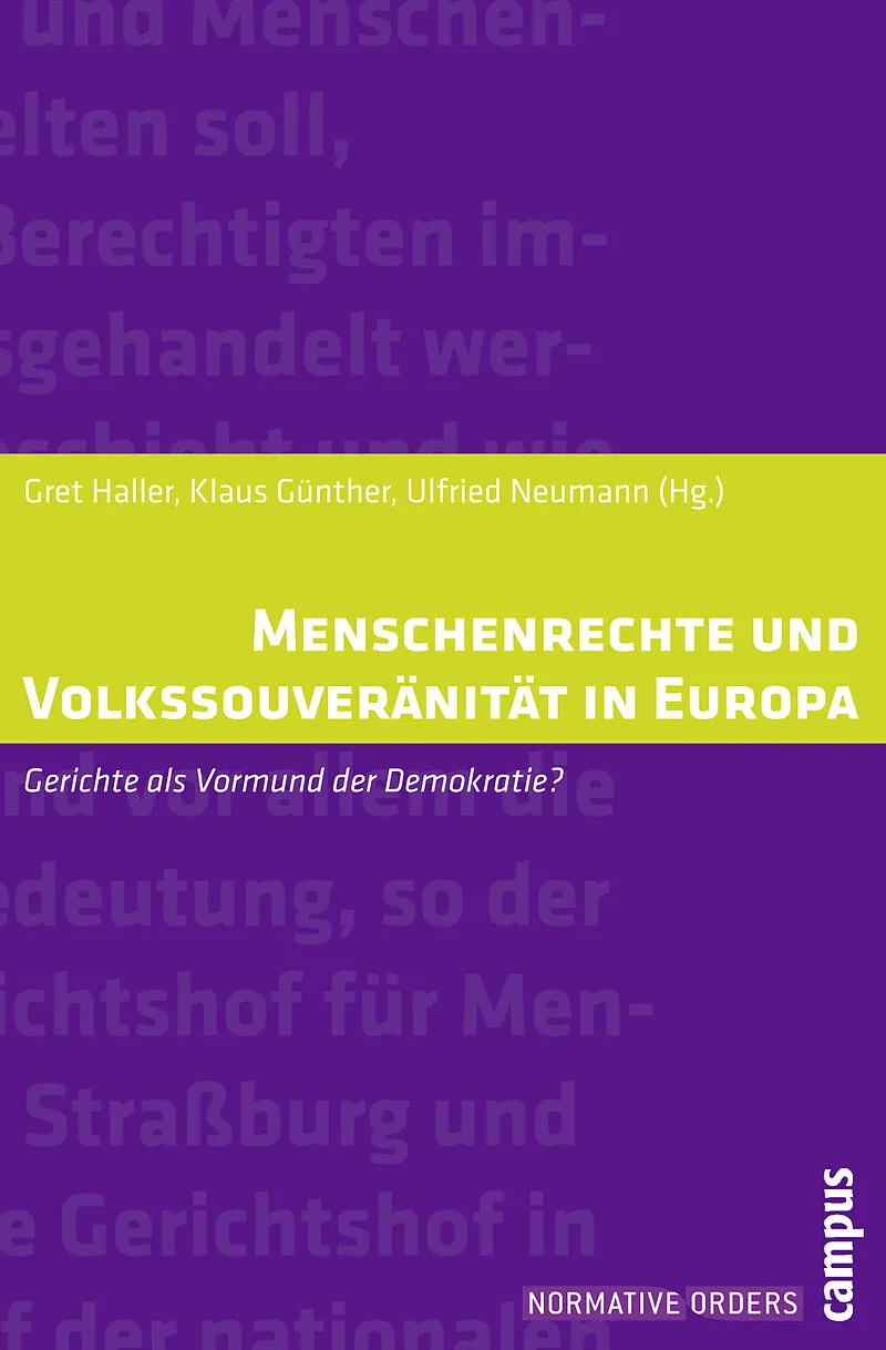 Menschenrechte und Volkssouveränität in Europa