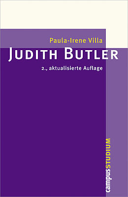 Kartonierter Einband Judith Butler von Paula-Irene Villa