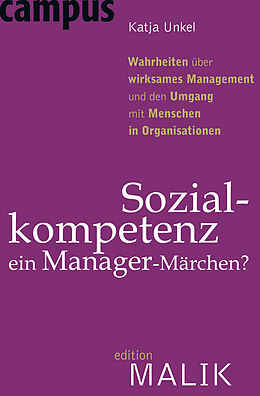 Paperback Sozialkompetenz - ein Manager-Märchen? von Katja Unkel
