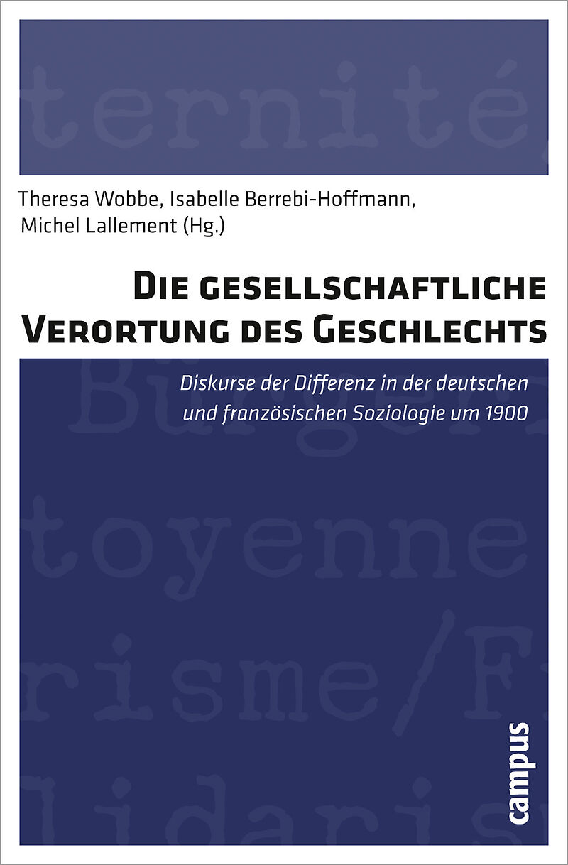 Die gesellschaftliche Verortung des Geschlechts