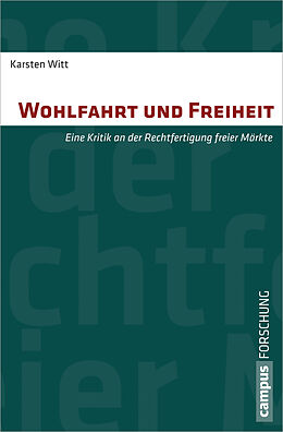 Paperback Wohlfahrt und Freiheit von Karsten Witt