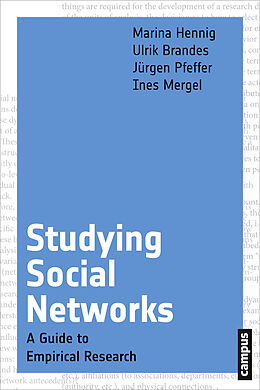Couverture cartonnée Studying Social Networks de Marina Hennig, Ulrik Brandes, Jürgen Pfeffer