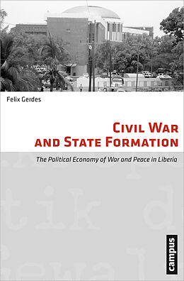 Couverture cartonnée Civil War and State Formation de Felix Gerdes