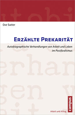 Paperback Erzählte Prekarität von Ove Sutter