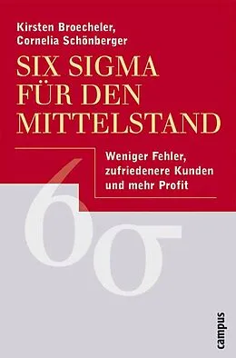 E-Book (pdf) Six Sigma für den Mittelstand von Kirsten Broecheler, Cornelia Schönberger