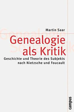 E-Book (epub) Genealogie als Kritik von Martin Saar