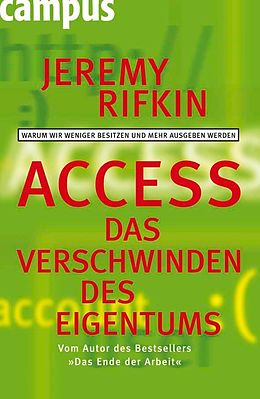 E-Book (epub) Access - Das Verschwinden des Eigentums von Jeremy Rifkin