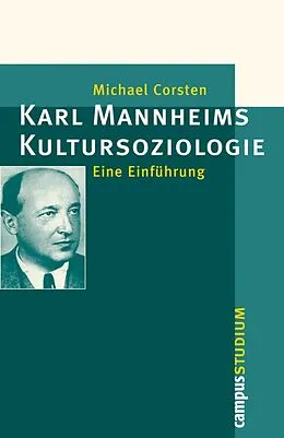E-Book (pdf) Karl Mannheims Kultursoziologie von Michael Corsten