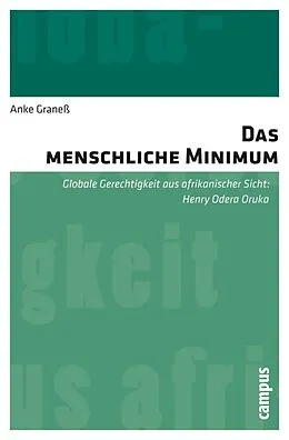 E-Book (pdf) Das menschliche Minimum von Anke Graneß
