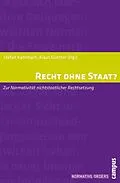 E-Book (pdf) Recht ohne Staat? von Klaus Dieter Wolf