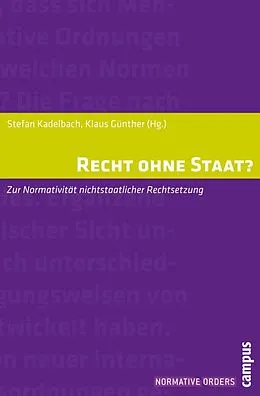 E-Book (pdf) Recht ohne Staat? von Klaus Dieter Wolf