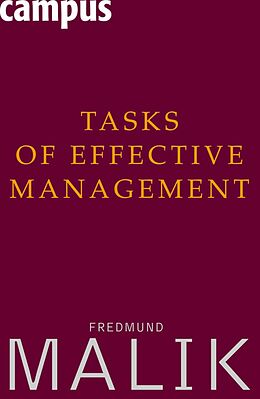 E-Book (epub) Tasks of Effective Management von Fredmund Malik