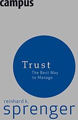 eBook (pdf) Trust de Reinhard K. Sprenger