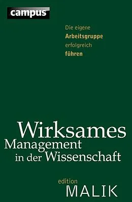 E-Book (pdf) Wirksames Management in der Wissenschaft von Ruedy Baarfuss, Nikolaus Blum, Christoph Conrads