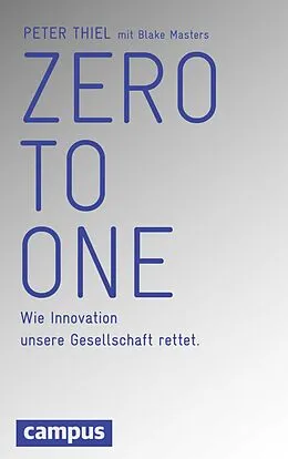 E-Book (pdf) Zero to One von Peter Thiel, Blake Masters