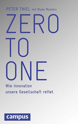 E-Book (epub) Zero to One von Peter Thiel, Blake Masters